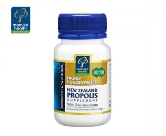 Manuka Health 蜜纽康 BIO100超浓缩蜂胶胶囊 60粒 Manuka Health 蜜纽康 BIO100超浓缩蜂胶胶囊 60粒